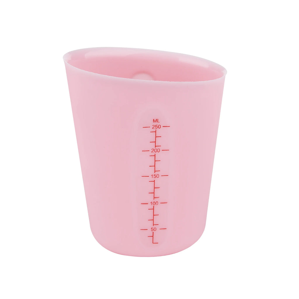 125/250/500ml Silicone Measuring Cup Tools With Scale DIY Gypsum Plaster Epoxy Resin Glue Mixing Cup Tools For Jewelry Making