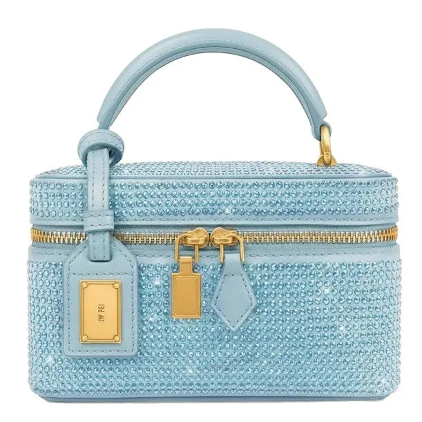 Luxury Designer Women's Crossbody Bag With Textured Leather And Letter Logo Also A Stylish Diaper Bag For Commuter