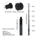 For Insta360 X5 X4 X3 Invisible Selfie Stick Extended Selfie Stick for GoPro 13 12 DJI Action 6 5 4 Camera Aluminum Stand