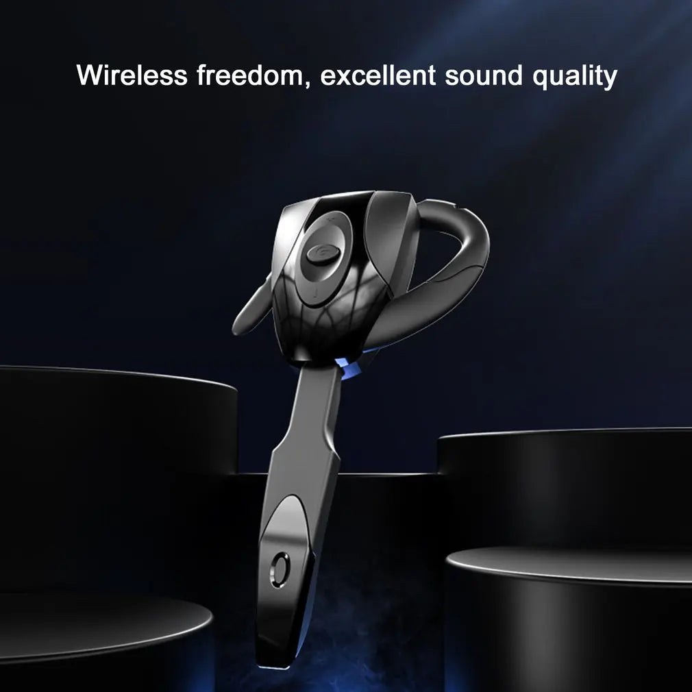 Rechargeable Bluetooth Earphone With Microphone Standby Driving Car High Sensitivity Wireless Headset Handsfree Dropshipping