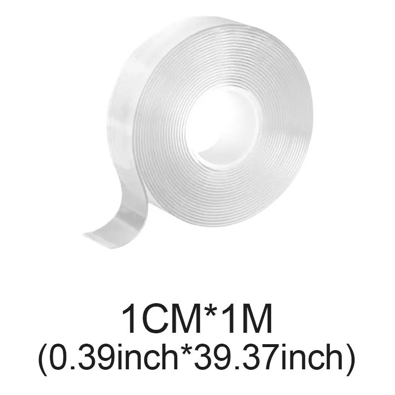 Adhesives Sealers Tape Super Strong Double-Sided Tape Reusable Traceless Waterproof , Adhesive Nano Sticker,Sink Tap Gel Sticker