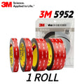 1 Roll Original 3M VHB Tape 5952 Double-Sided Tape Heavy Duty Industrial Mounting Acrylic Foam Tape Automobile Vehicle Tape
