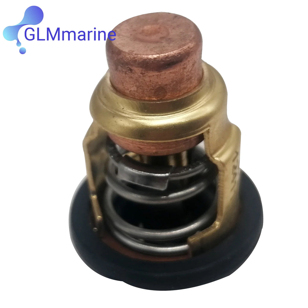 Thermostat Assy 6H3-12411 Compatible with Yamaha Marine 60HP 70HP P60 C60 E60 70E 70T Outboard Engine 6H3-12411-00 6H3-12411-10