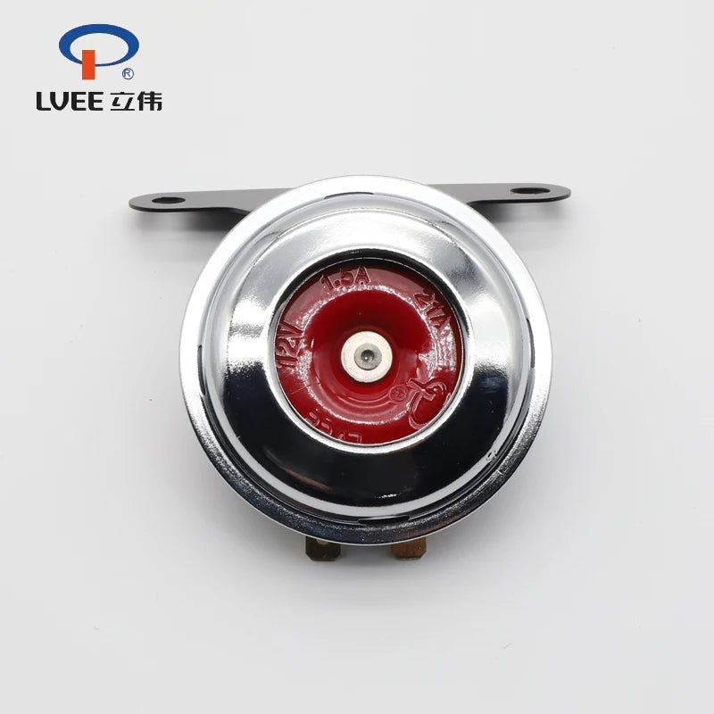 LVEE DL70 Series 12V Motorcycle Horn Universal Waterproof Electric 105dB Original Modified Motor Scooter Loud Sound Black