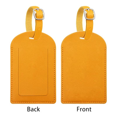 Gita Custom Logo Travel Bag Tags, Thickened PU Leather Luggage Tags, Boarding Passes, Wholesale Wedding Gifts