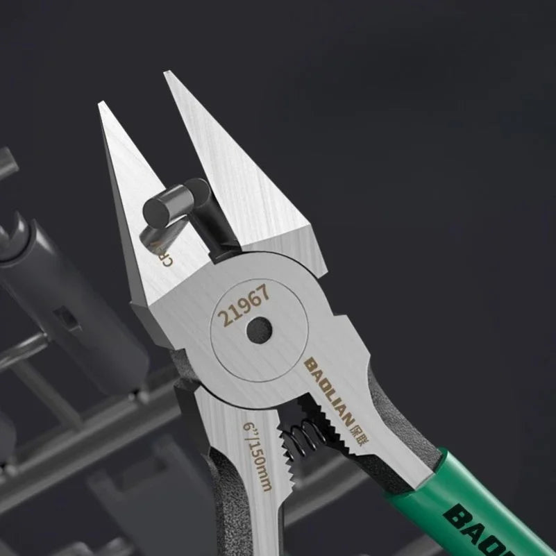 Industrial Grade Special Sharp Side Mouth Pliers,High Hardness Electrician Small Diagonal Pliers,Electrician Manual Tool