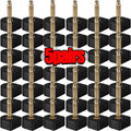 20pcs New High Heel Repair Tips Pins For Women Black Shoes High Heel Tips Taps Dowel Lifts Replacement Heel Stoppers Protectors