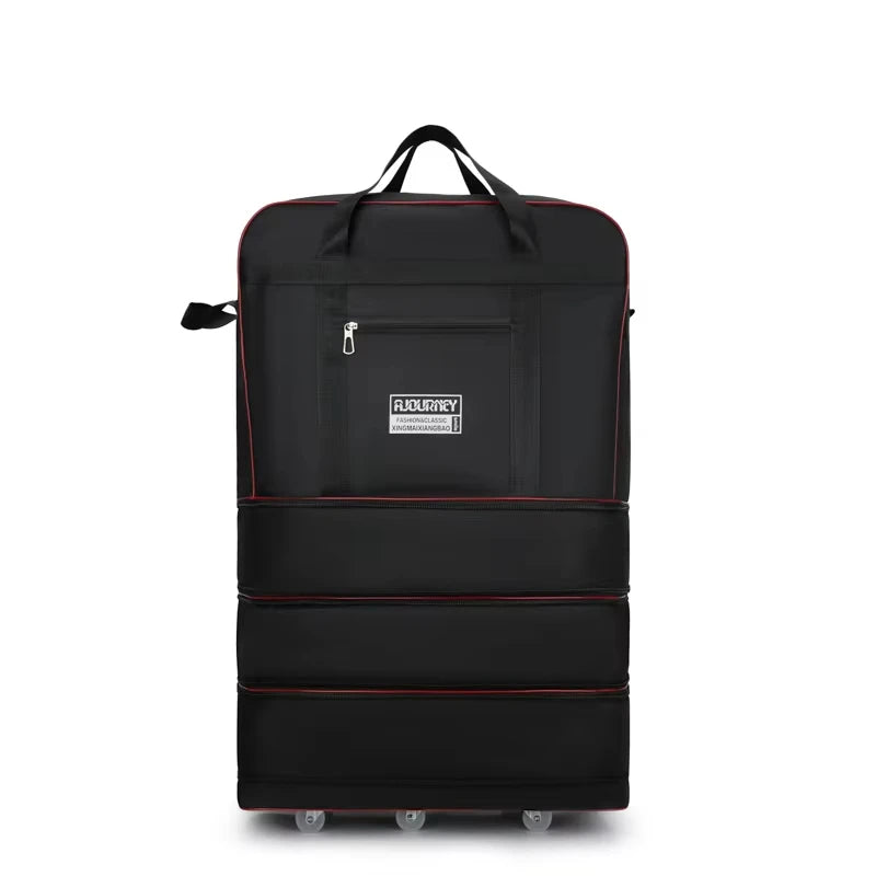Foldable Unisex Universal Wheeled Travel Bag Expandable Large Capacity Luggage Bags with Wheels Carry On Trolley Carrier
