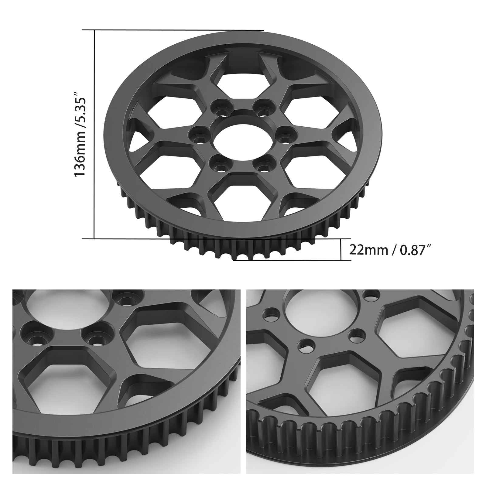 NICECNC For Surron Light Bee X Secondary Pulley Middle Drive Axis Drive Shaft Jackshaft For Sur-Ron Light Bee S Segway X160 X260