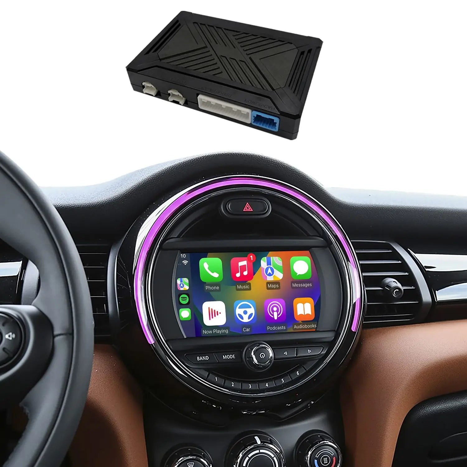 Wireless CarPlay for BMW MINI 2019-2021 Original BIS System 6.5inch Screen No Fit EVO NBT CIC, No Support Android Phone