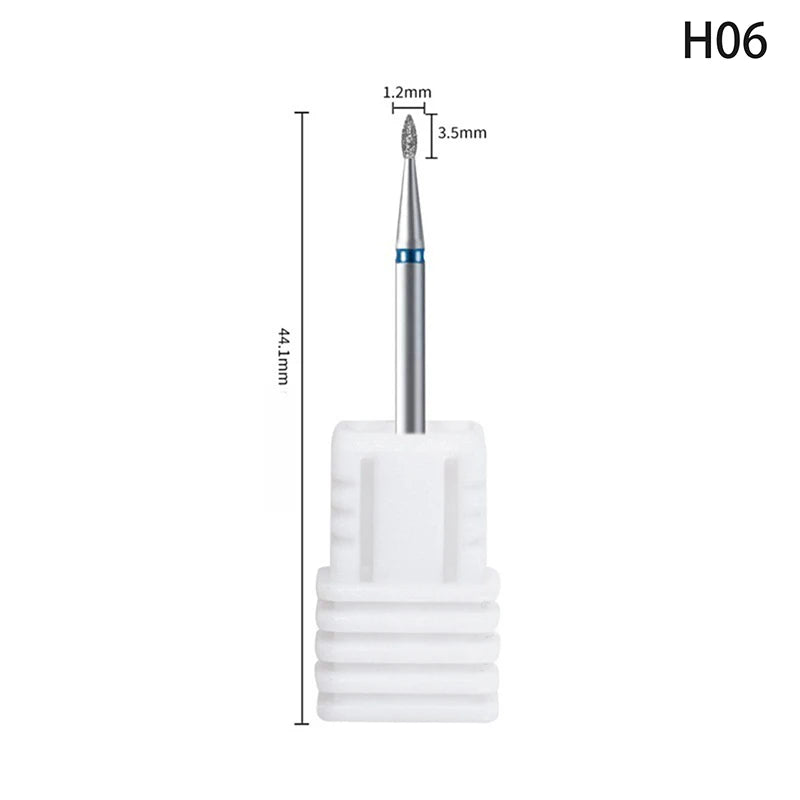 Hot Sale New Nail Drill Bit Mill Cutter All For Manicure Machine Bit Tools Accessories Cuticle Clean For Removing Nail Gel