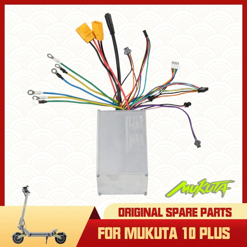 MUKUTA Intelligent Brushless Controller for MUKUTA 10Plus 10 PLUS Electric Scooter Integrated 2 in 1 for Both Front & Rear Motor