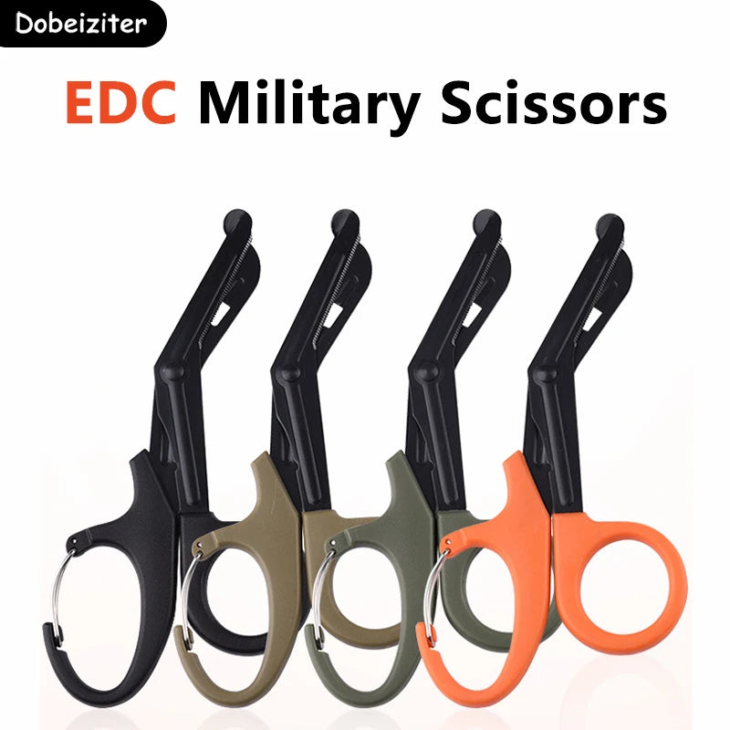 Survive Rescue Scissor Gauze Cutter Emergency First Aid Shear Outdoor Clothes Cutting Gardening Tactical Medical Scissors Tools
