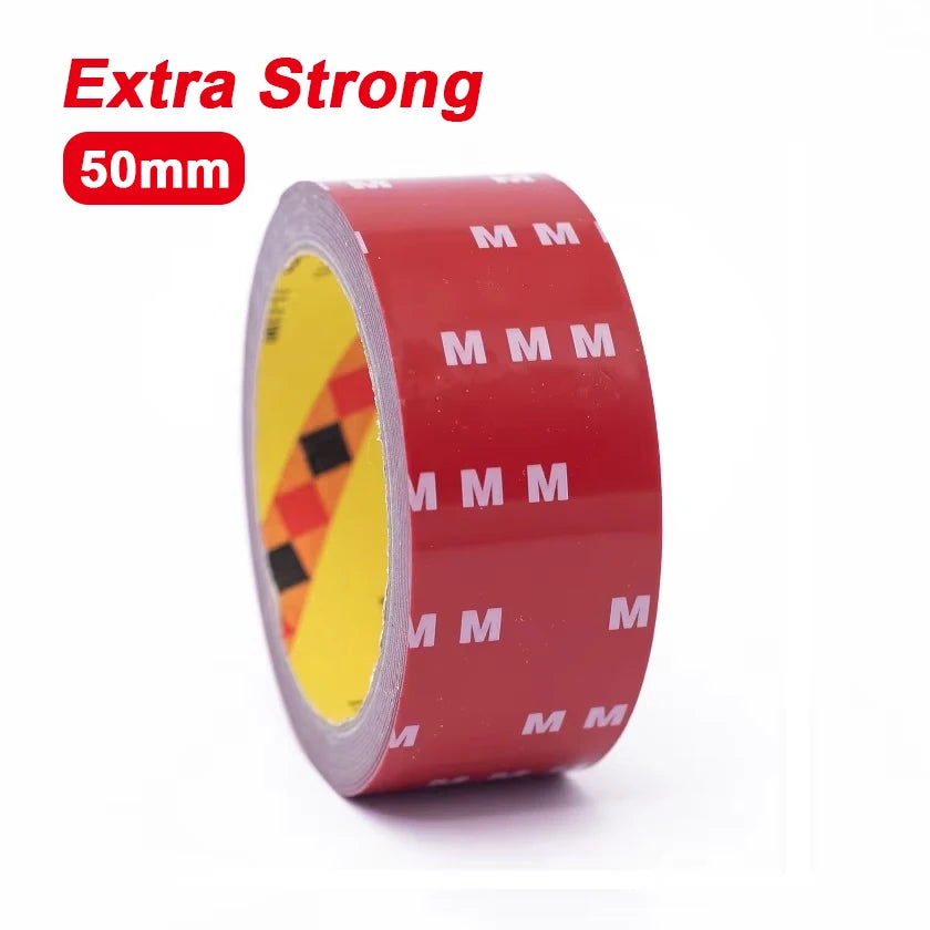 3Meters Double Sided Adhesive Tape Extra Strong 0.8mm Thick High Viscosity For Car Special Mounting Fixing Tear Off No Residue