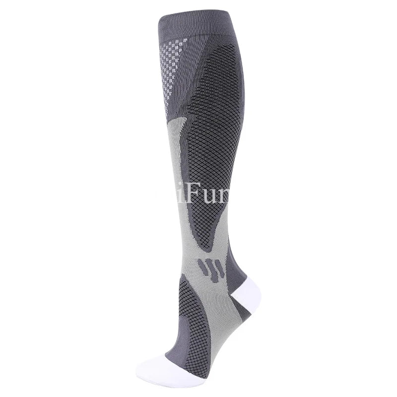 1 Pair Compression Socks Women And Men Stockings Best Medical Nursing Hiking Travel Flight Socks Running Fitness Socks