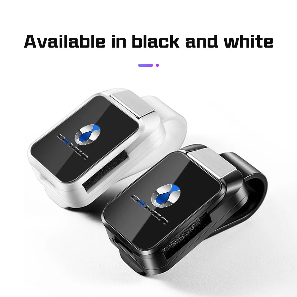Universal Car Visor Glasses Clip ABS For BYD Denza EV D9 DM-i N7 N8 N9 Z9 Z9GT Car Sunglasses Holder Eyeglass Hanger Accessories
