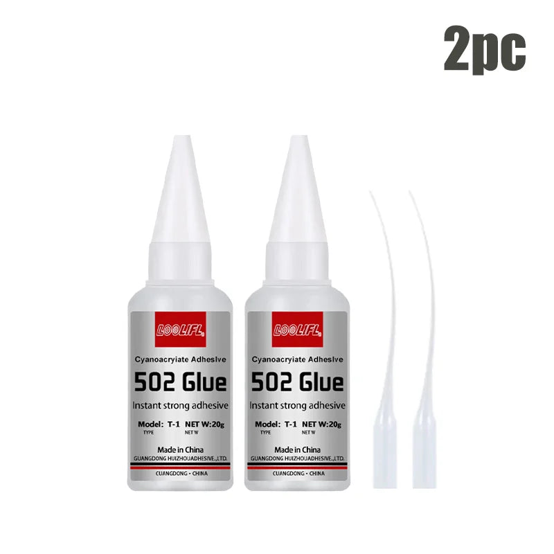 Shoe Repair Glue 502 Super Glue Liquid Glue, Shoemaker Glue, Used to Repair Soles and Uppers, Waterproof and Adhesive.