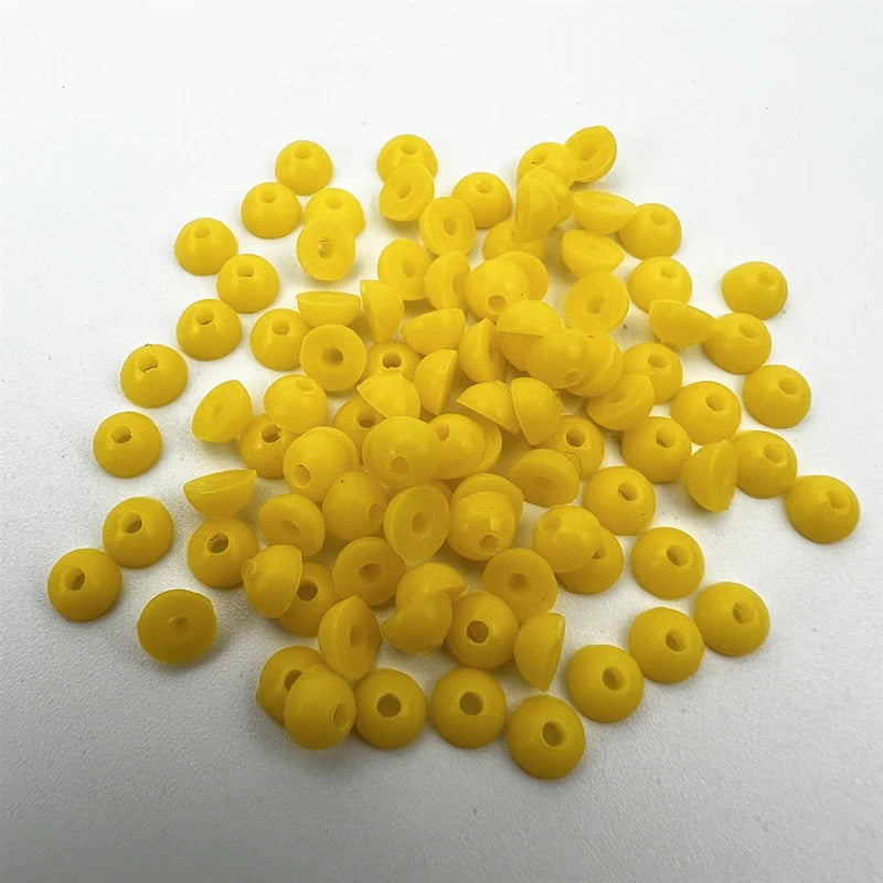 100pcs High Elasticity Colorful Fingerboard PU Bushing