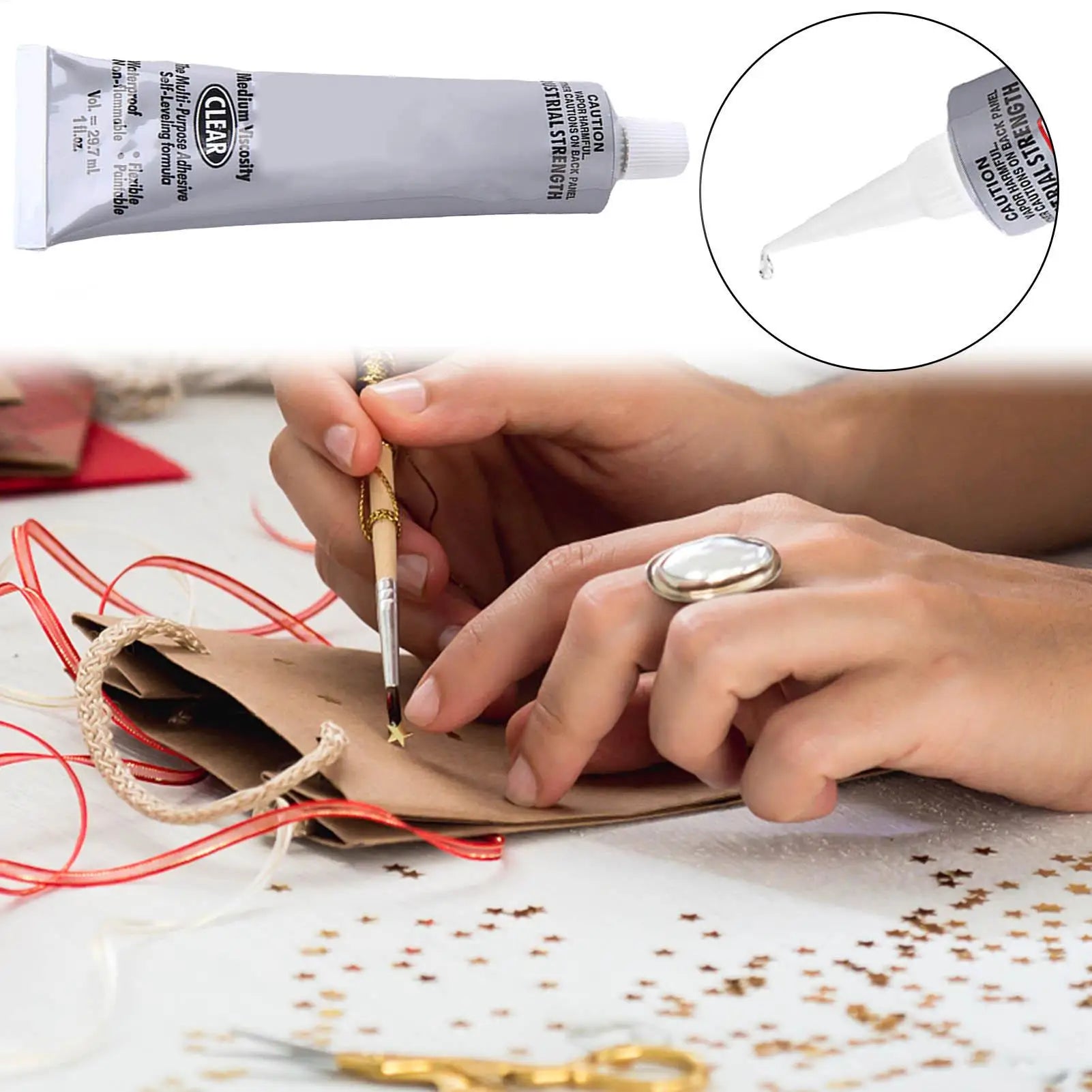 30ml Glue E6000 Glue Rhinestones Crystal Diamond Painting DIY Craft Tool Strong Adhesive Glue For Jewelry Making Tools