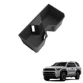 for Toyota 4Runner 2025 Central Console Water Cup Holder Anti-slip Drinks Storage Box Auto Interior Accessories Black