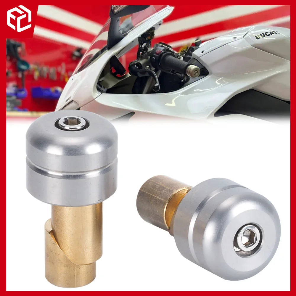 For 22mm Ducati Panigale Superbike Panigale V4 V4S V4R  Motorcycle Handlebar End Weight Counterweight Plug Slider Accessories