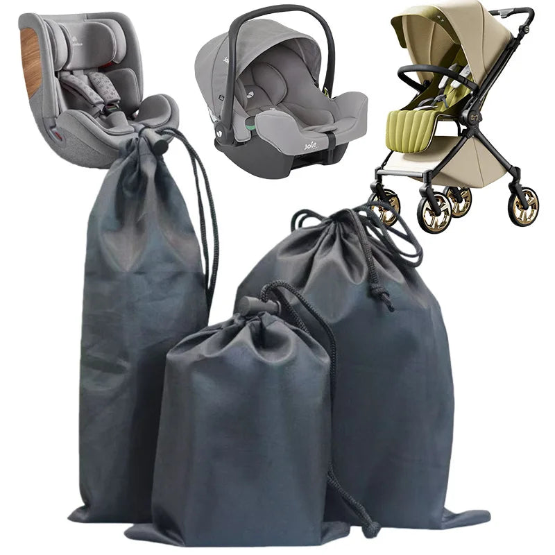 Universal Baby Stroller Storage Bag Dust-proof Cart Car Safety Seat Cover Large Walker Travel Carry Bags Stroller Accessories