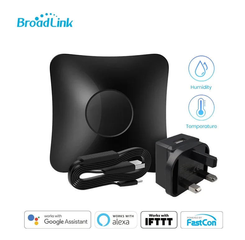 Broadlink RM4 pro IR RF HTS2 sensor accessory wifi UNIVERSAL REMOTE Smart Home Automation works with Alexa and Google Home