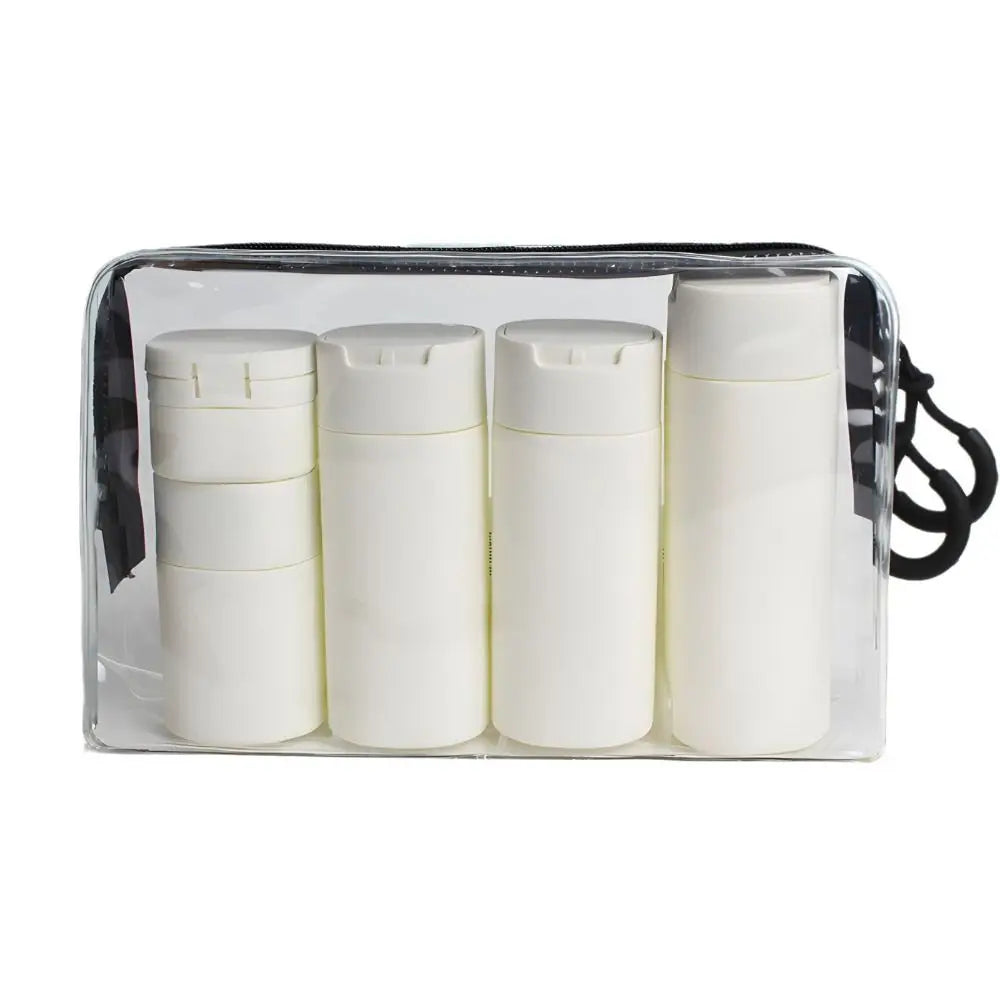 Silicone Travel Bottle Set Squeezable Container Leak-proof Toiletries Bottle Set Convenient Odorless Shower Soap Dispenser