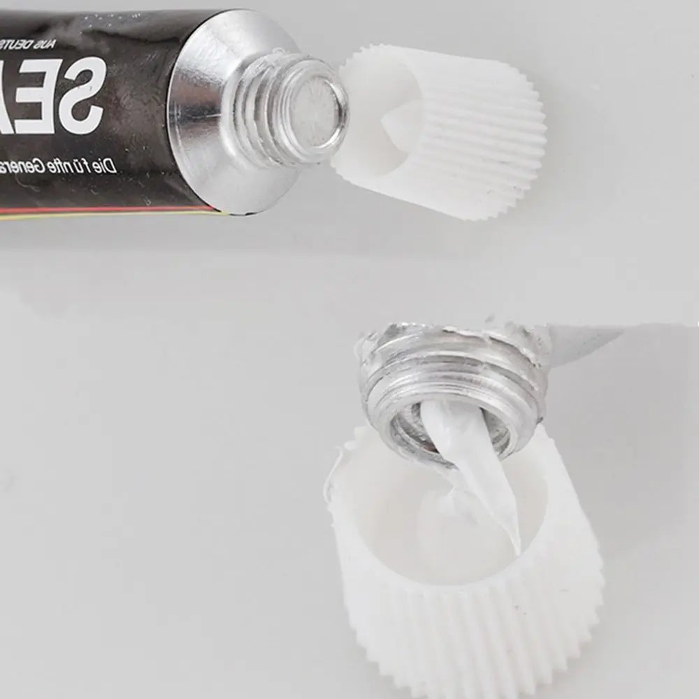 1Pcs Strong Sealing Glue Glass Metal Adhesive Bathroom Kitchen Shelves Sealant Fix Nail-free Strong Bond Glue 6/12/18g
