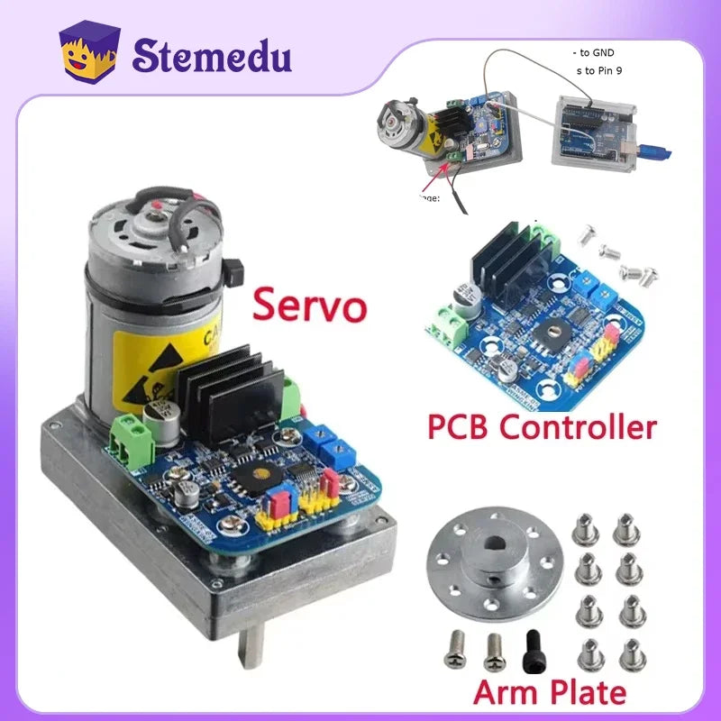 High Torque Servo ASMC-05A 110kg.cm /ASMC-05B 180kg.cm Robot Servo Motor Replace ASMC-04A ASMC-04AB / Arm Plate / PCB Controller