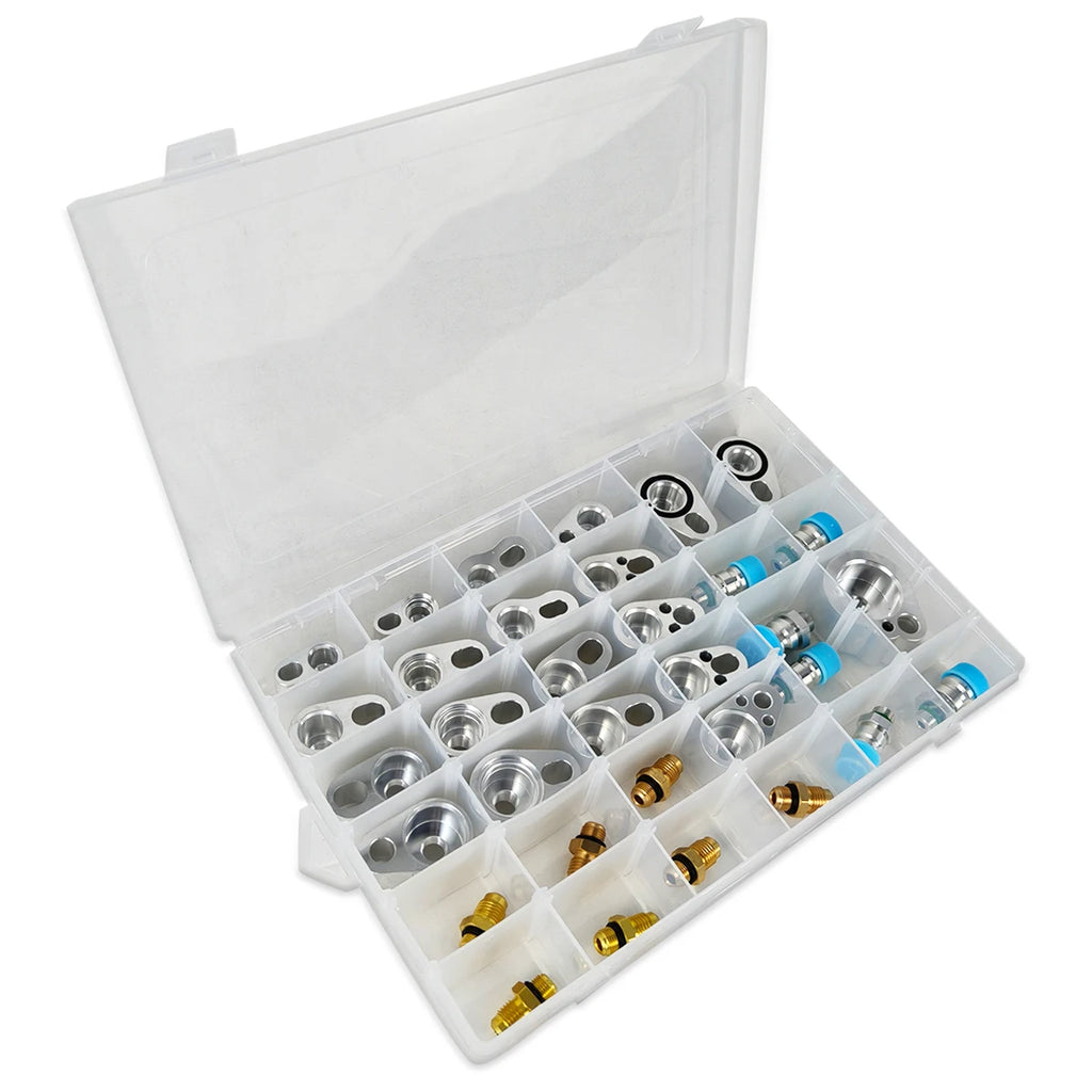 1set/1PCS Car Air Conditioning Leakage Plug Condenser Air-conditioning Compressor Pump Leak Detection female parent interface