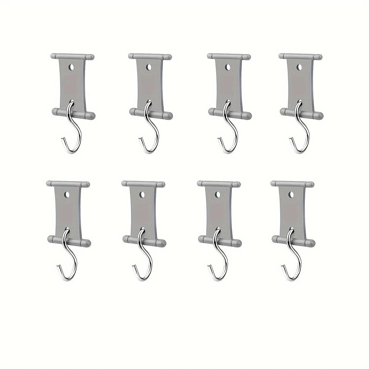 4/8 S-shaped camping awning hook clips RV tent hooks light hanging hooks RV camping hook accessories outdoor supplies