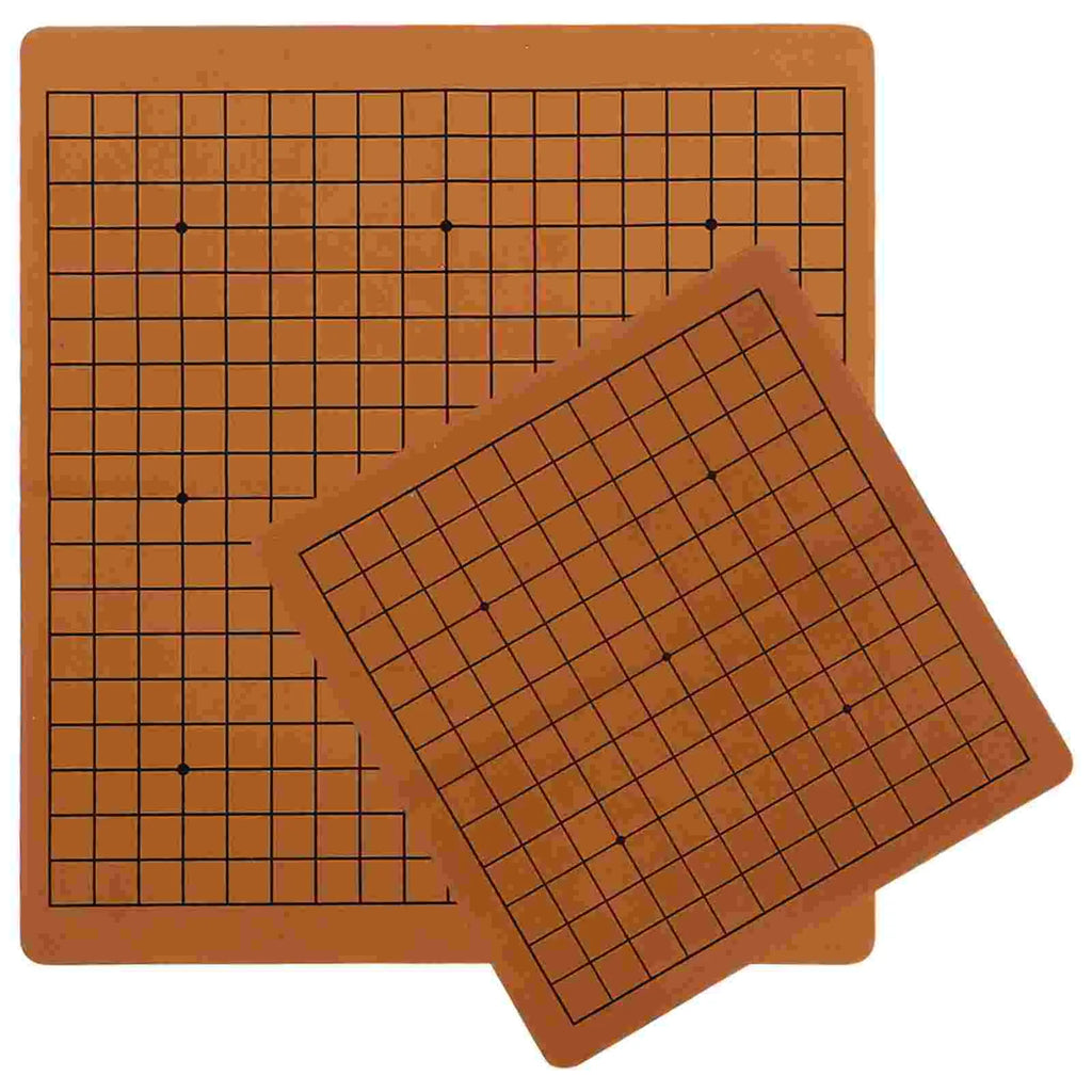 Foldable Go Game Chessboard Weiqi Checkerboard Board Game for 1.8/2.2cm Pieces One Side 19 Line