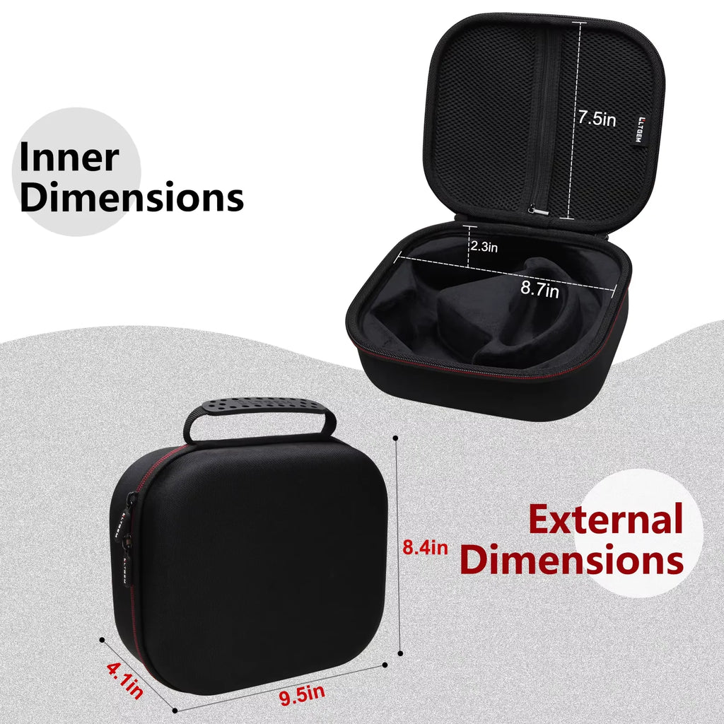 LTGEM Hard Case for Turtle Beach Stealth 600/700 Gen 2 Wireless Gaming Headset - Travel Protective Carrying Storage Bag