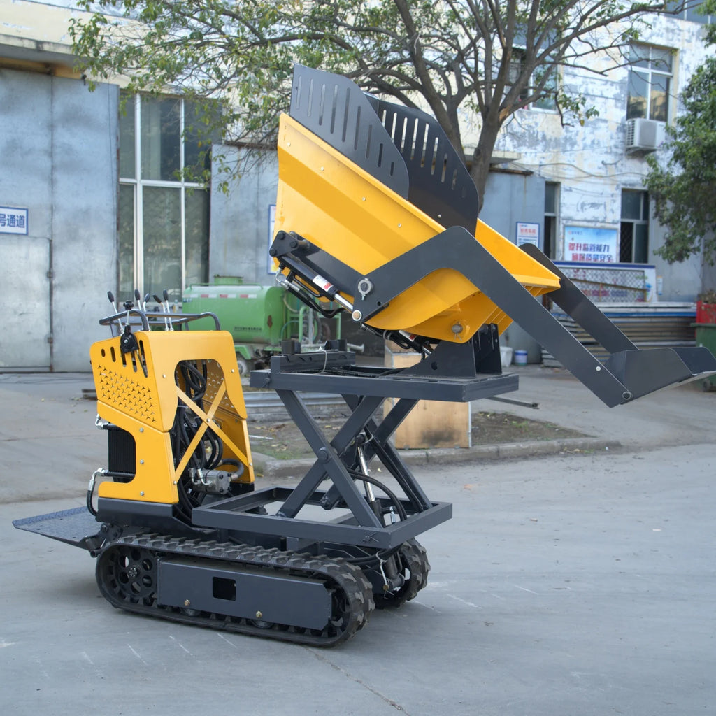 2026 Mini Dump Truck Customized Hydraulic Lifting High Load Capacity Self Propelled Crawler Type Mini Dump Truck