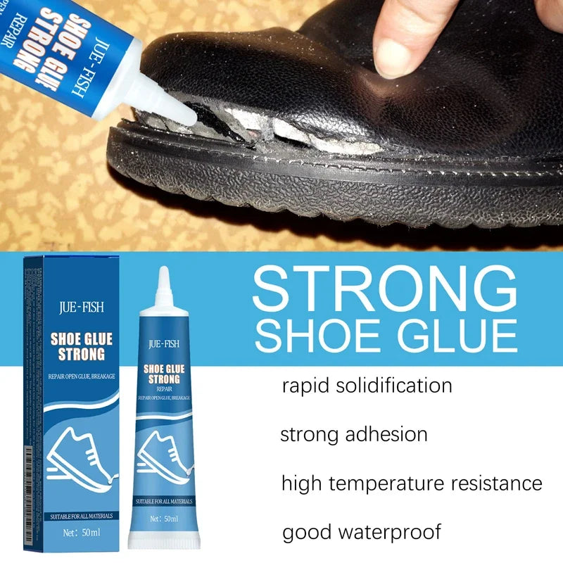 Strong Shoe Glue Adhesive Worn Shoes Repairing Glue Sneakers Boot Sole Bond Adhesive Shoemaker Fix Mending Liquid Tool 2026