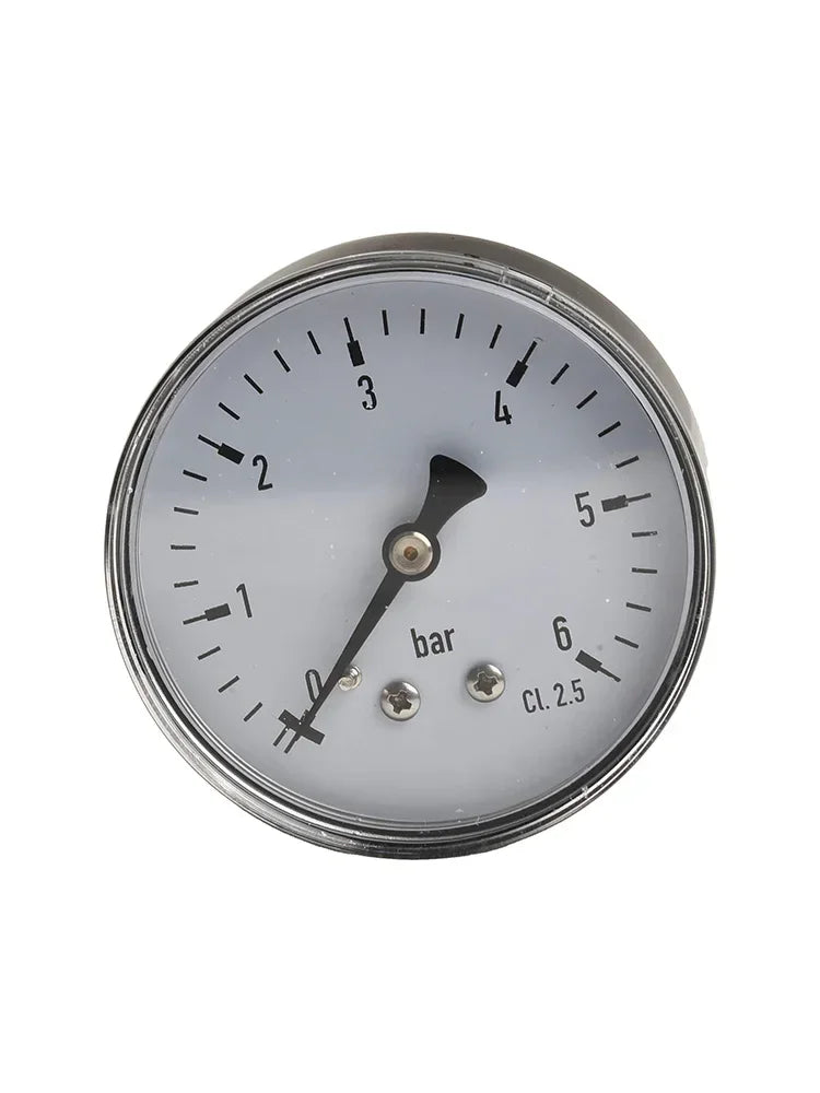 Water,Air Pressure Gauge 0-6 Bar, Pressure Gauge 1/4 Inch, Pressure Gauge Outdoor Living Home Improvement Building Hardware