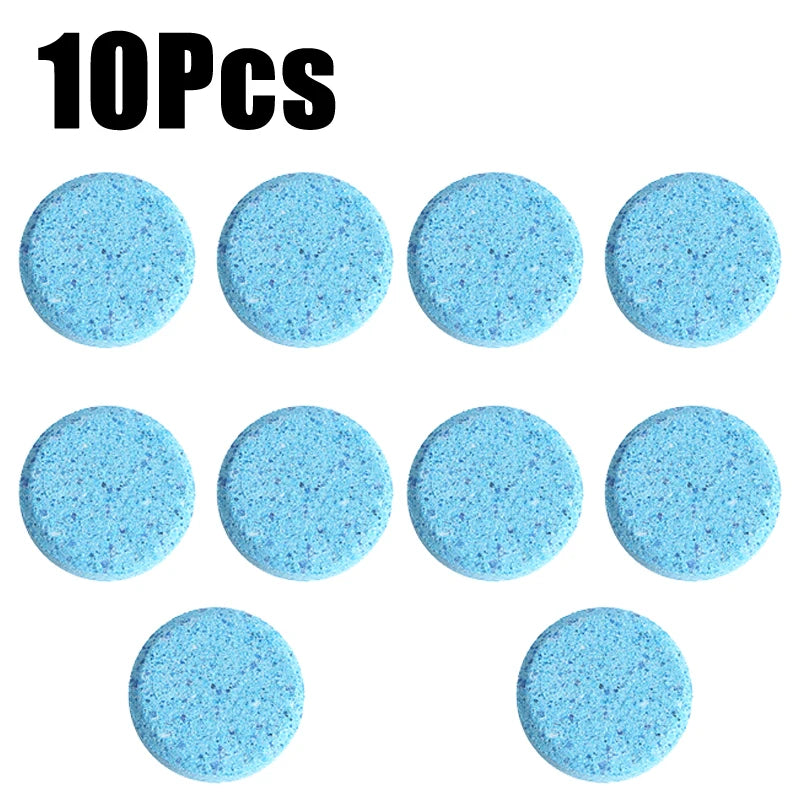 Automotive Glass Water Effervescent Tablets All-purpose Wiper Solid Wiper Ultra-concentrate for Deconfouling Vehicles In Summer