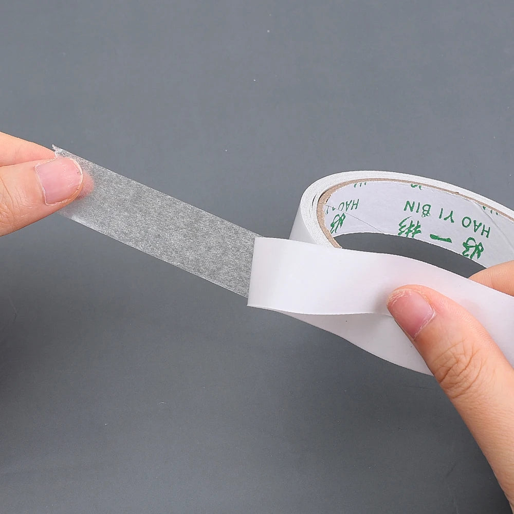 Double-sided Adhesive Super Strong Double Faced Powerful Hand Tearing Adhesive Tape Office Craft Double Sided Tape Sticky Paper