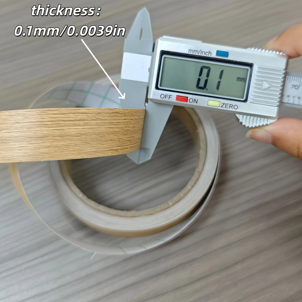 1roll 2cmx10m Wood Grain Veneer Edge Banding Tape Multiple Styles Self-adhesive Beautiful Seam Stickers Strong Viscosity ﻿