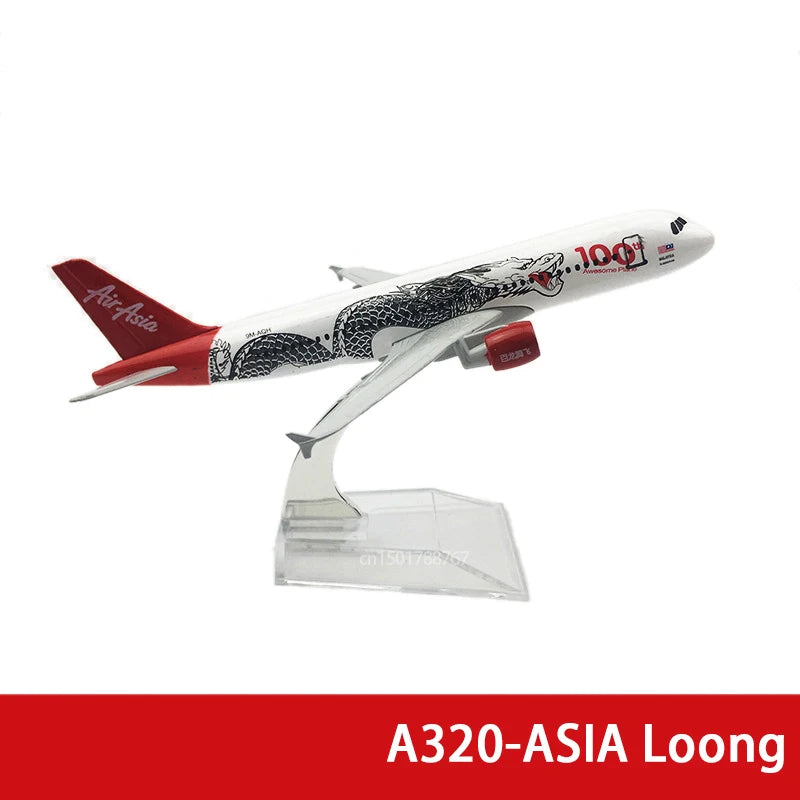 6Inch 15CM A380 A350 A330 A320 Concorde Diecast Airplane Model For Gift Collection