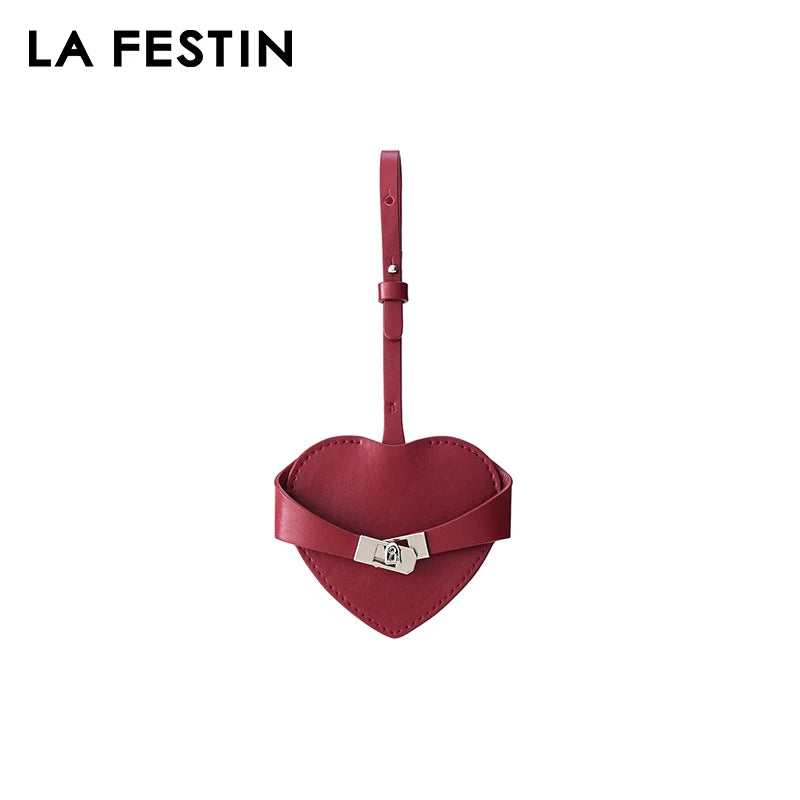 LA FESTIN Original Brand Love Pendant Women 2026 New High-End Luxury Bag Accessories Hanging Decorative Gift
