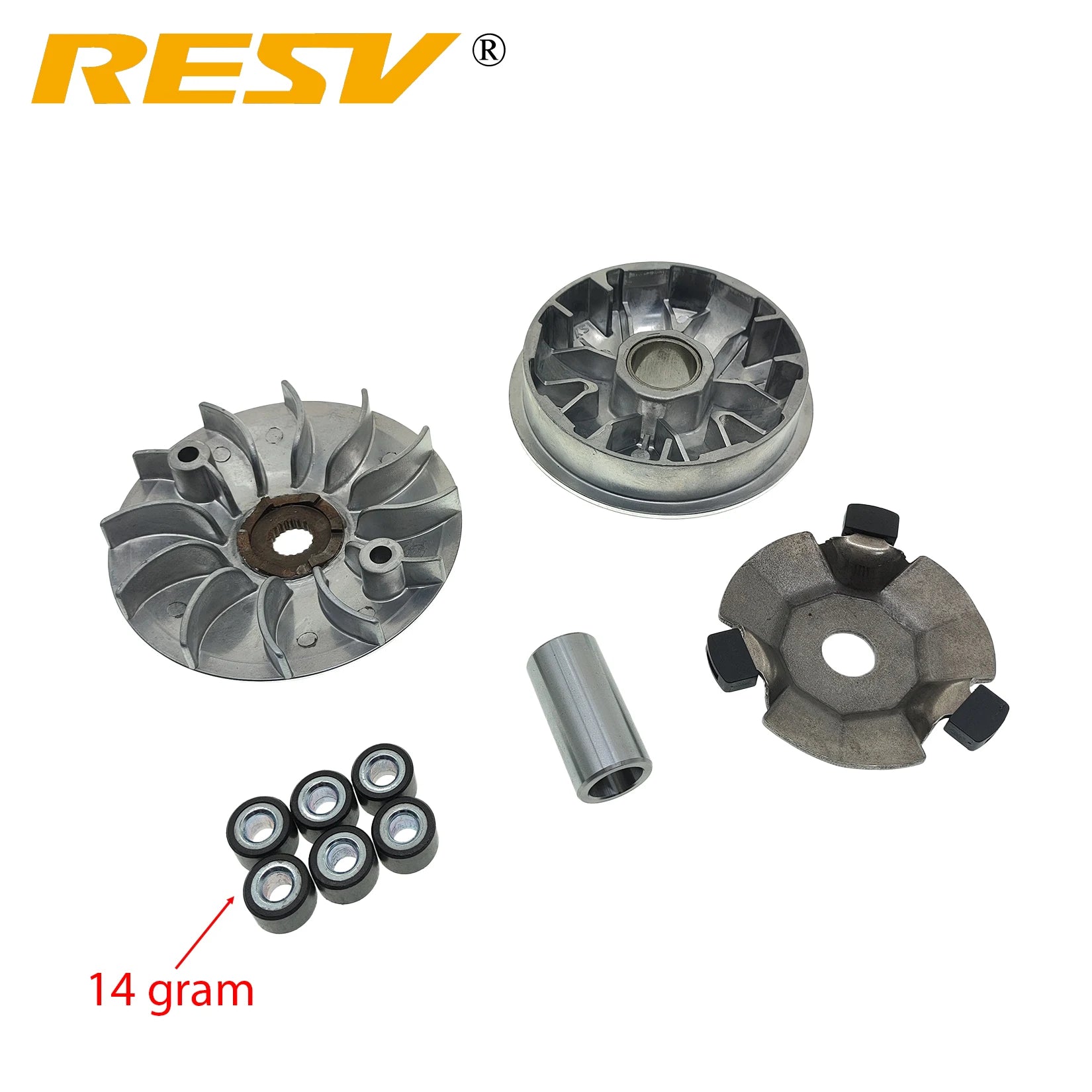 RESV for SYM CityCom Fiddle GTS HD JET Joyride Symphony Orbit 125 125cc 22110-H5B-000 22102-M92-000 Variator Drive Face Pulley