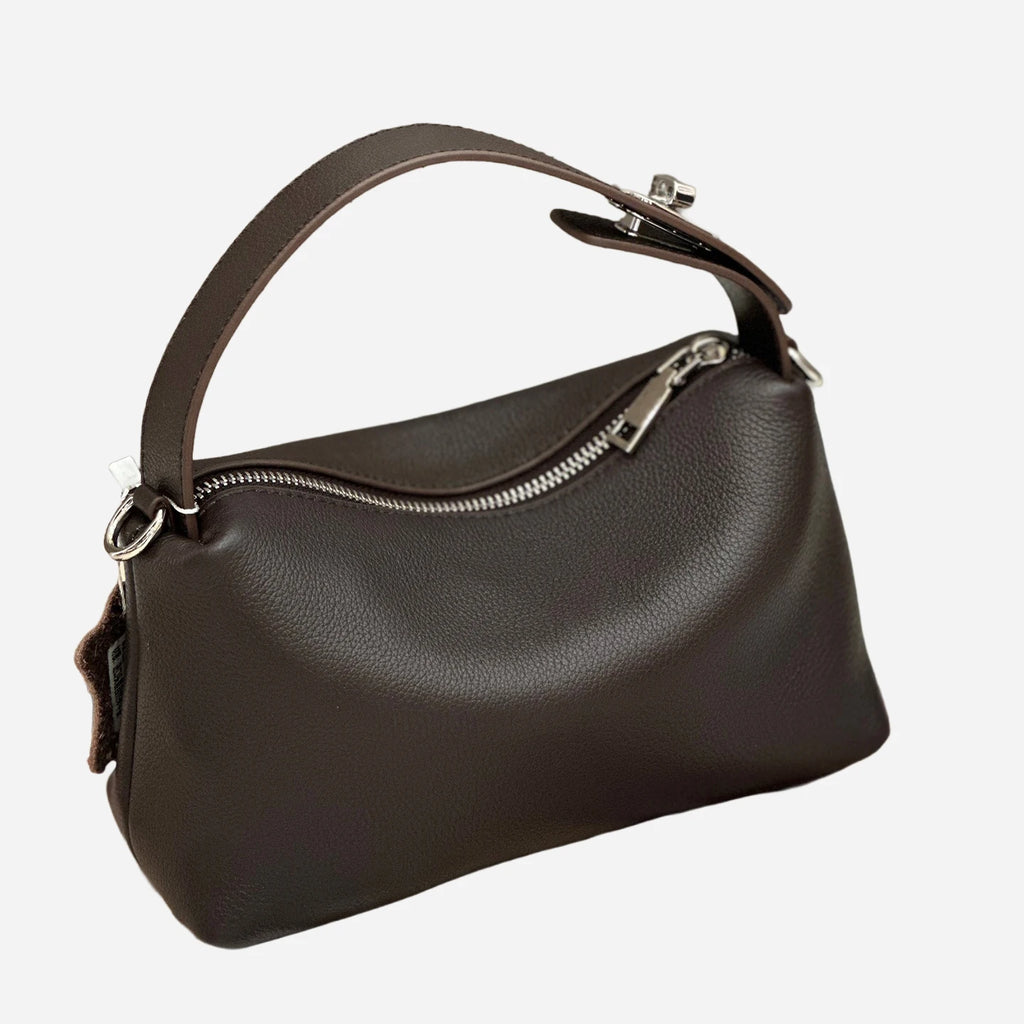 Mendy Women's Bag Female Crossbody Bag Shoulder Handbag Luxury Soft Genuine Leather Handbag Lunch Bag Quality Hand Bag Ladies
