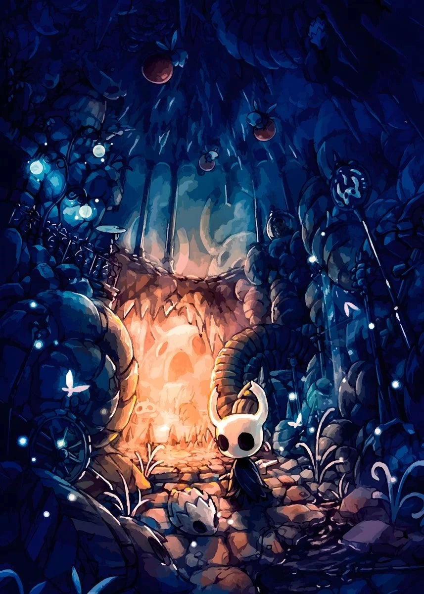 Hot Popular Video Game Hollow Knight Posters and Prints Canvas Printing Modern Wall Art Picture for Living Room Home Decoration