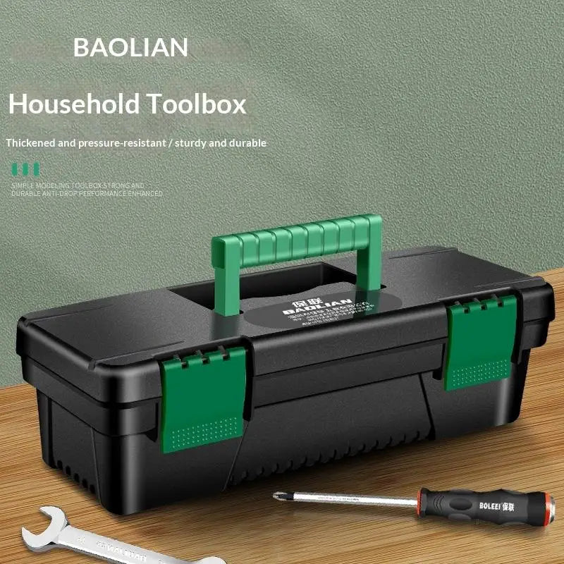 (BF06)10Inch Plastic Tool Box Storage Case For Carpentry Electrical Repairs Tool Handheld Toolbox Storage Box Plastic Toolbox