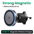 UGREEN Qi2.2 25W 15W Magnetic Car Phone Holder Wireless Charger Stand For iPhone 17 16 Pro Max Charging for Magsafe Car Charger