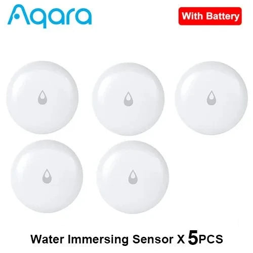 Aqara IP67 Water Leak Sensor Zigbee Immersing Flood Detector Alarm Security Soaking Sensors Work With Homekit Mi Home
