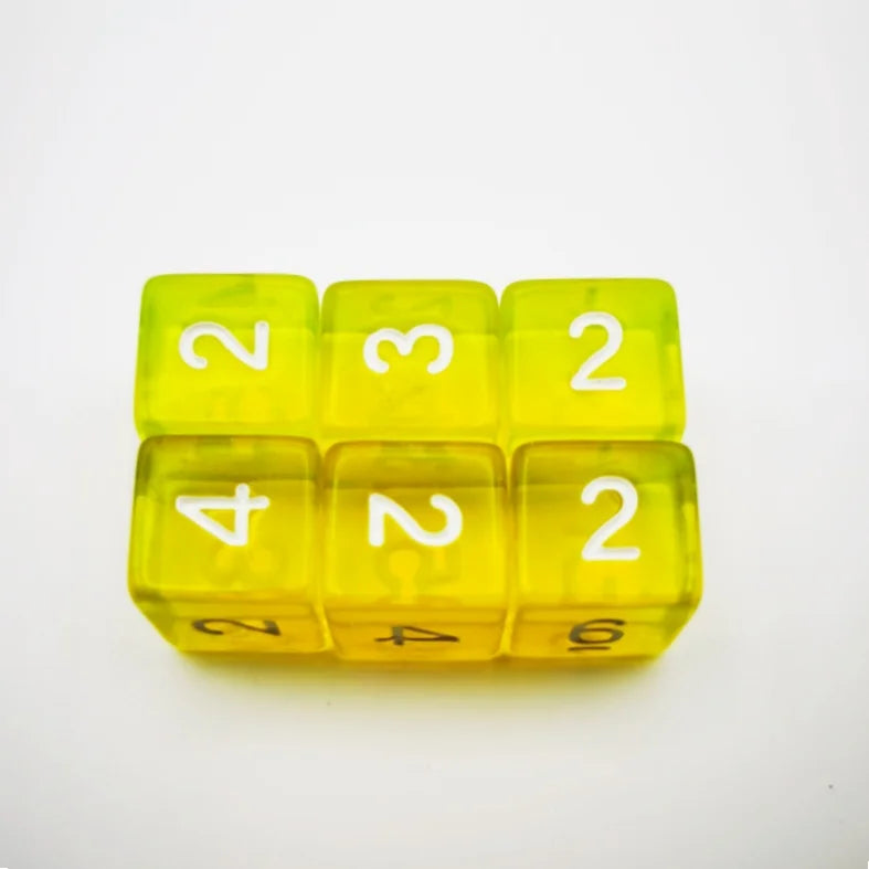 D6 DND  Dice Role 6 Faces Dice Games Set for Dungeons and Dragons RPG MTG Role Playing Table Games