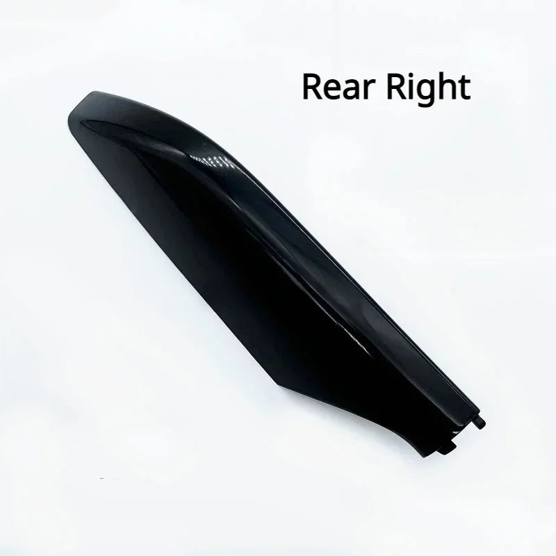 Black silver replacement fittings for Toyota Land Cruiser Prado 120 2003-2009 car roof rack track cap end trim cover housing